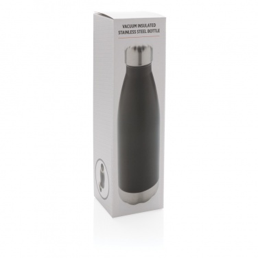 Logo trade promotional giveaways picture of: Vacuum insulated stainless steel bottle