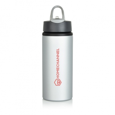 Logo trade advertising products image of: Aluminium sport bottle
