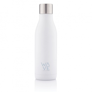 Logotrade promotional gift picture of: UV-C steriliser vacuum stainless steel bottle