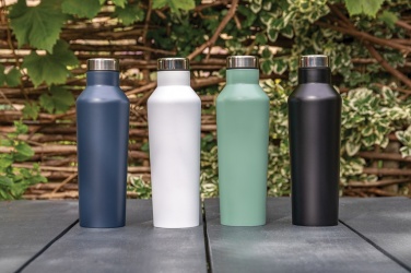 Logo trade advertising products picture of: Modern vacuum stainless steel water bottle