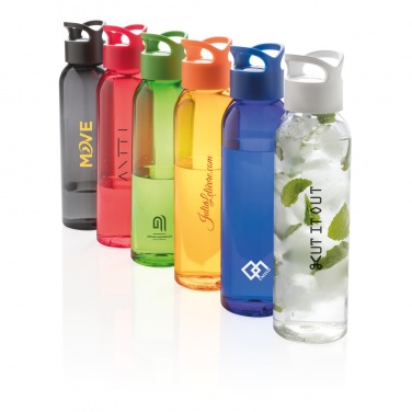 Logo trade advertising products image of: AS water bottle