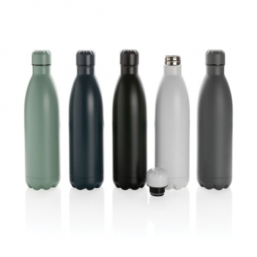 Logotrade promotional item image of: Solid colour vacuum stainless steel bottle 750ml