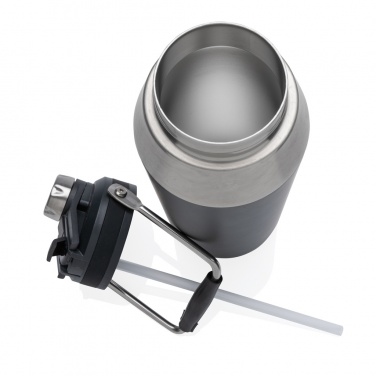 Logo trade promotional items picture of: Vacuum stainless steel dual function lid bottle 1L