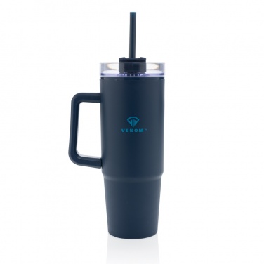 Logo trade promotional merchandise photo of: Tana RCS plastic tumbler with handle 900ml