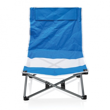 Logo trade promotional gifts image of: Foldable beach chair in pouch
