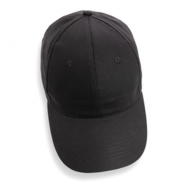 Logotrade promotional item image of: Impact 6 panel 190gr Recycled cotton cap with AWARE™ tracer
