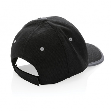 Logotrade promotional merchandise photo of: Impact AWARE™ Brushed rcotton 6 panel contrast cap 280gr