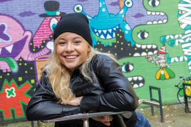 Logotrade promotional product picture of: Impact AWARE™ classic beanie with Polylana®