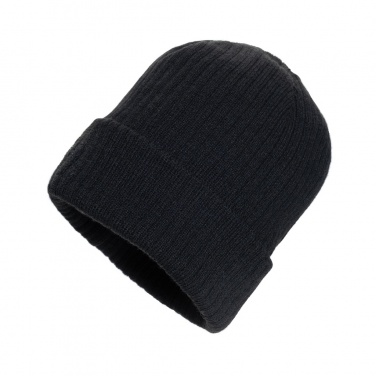 Logo trade promotional merchandise picture of: Pryor AWARE™ Polylana® beanie with cuff