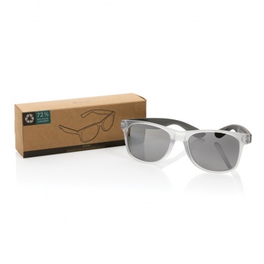 Logotrade promotional giveaway picture of: Gleam RCS recycled PC mirror lens sunglasses