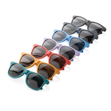 Logo trade promotional gift photo of: RCS recycled PP plastic sunglasses
