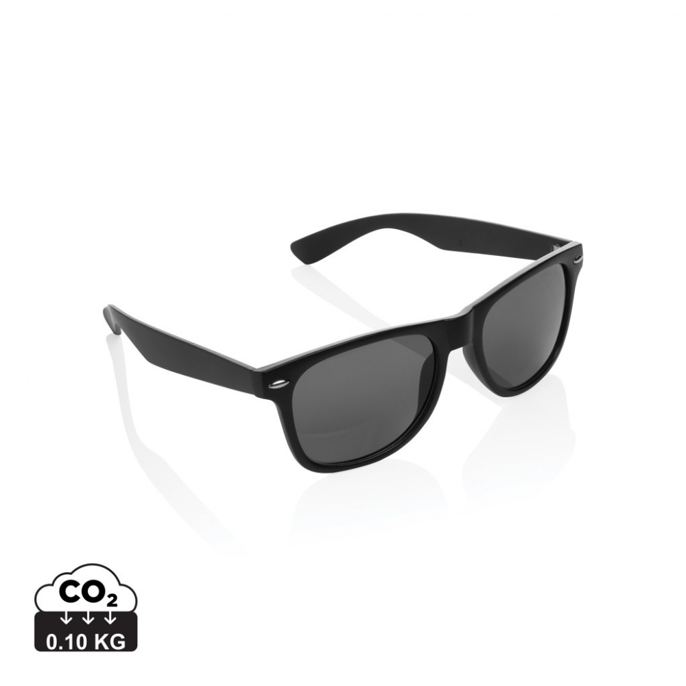 Logo trade promotional giveaway photo of: GRS recycled PC plastic sunglasses