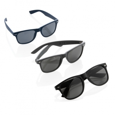 Logo trade promotional gifts image of: GRS recycled PC plastic sunglasses