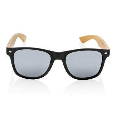 Logotrade promotional merchandise image of: Bamboo and RCS recycled plastic sunglasses