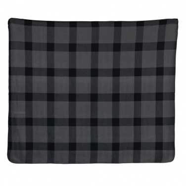 Logotrade business gift image of: Soft plaid fleece blanket
