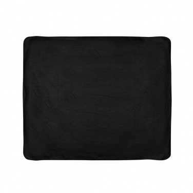 Logo trade business gifts image of: Fleece blanket in pouch