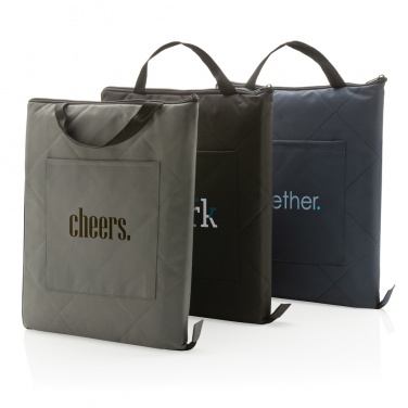 Logotrade promotional gift image of: Impact Aware™ RPET foldable quilted picnic blanket