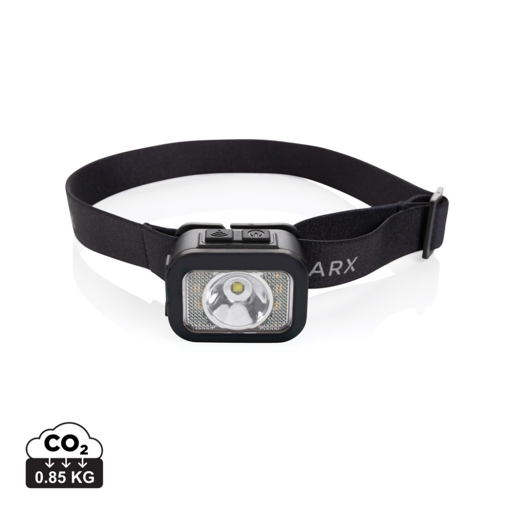 Logotrade promotional gift image of: Gear X RCS rPlastic heavy duty head torch
