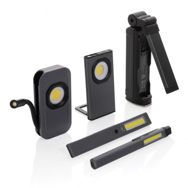 Logo trade promotional gifts picture of: Gear X RCS plastic USB rechargeable inspection light