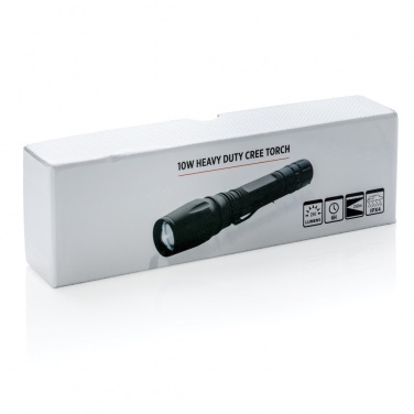 Logotrade business gift image of: Torch 10W Heavy duty CREE