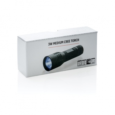 Logo trade promotional giveaway photo of: 3W medium CREE torch