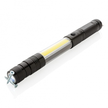 Logo trade promotional giveaway photo of: Large telescopic light with COB