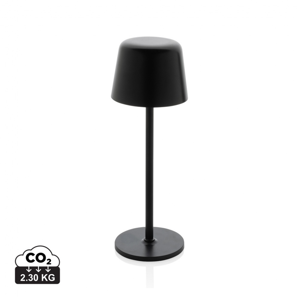 Logotrade promotional giveaway picture of: Zenic RCS recycled plastic USB re-chargable table lamp