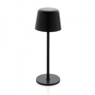 Logotrade promotional merchandise image of: Zenic RCS recycled plastic USB re-chargable table lamp