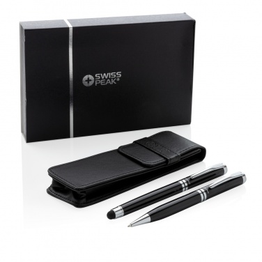 Logo trade promotional giveaways picture of: Executive pen set