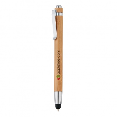 Logotrade promotional gift image of: Bamboo stylus pen
