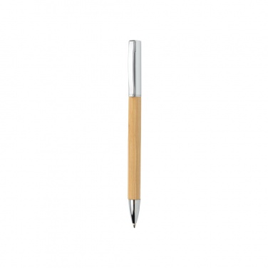 Logo trade promotional merchandise picture of: Modern bamboo pen