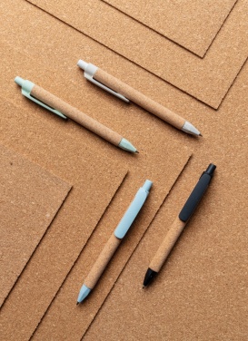 Logotrade corporate gift image of: Write wheatstraw and cork pen