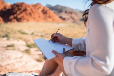 Logo trade promotional gifts picture of: Bamboo infinity pencil with eraser