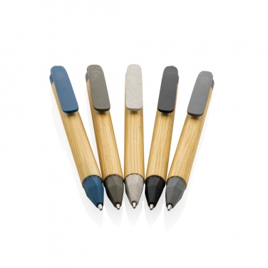 Logo trade corporate gift photo of: Write responsible recycled paper barrel pen