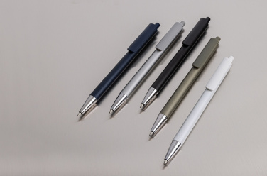 Logo trade promotional merchandise picture of: Amisk RCS certified recycled aluminum pen