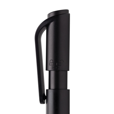 Logo trade promotional giveaway photo of: TwistLock GRS certified recycled ABS pen