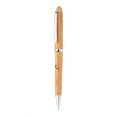 Logo trade promotional merchandise picture of: Bamboo pen in box