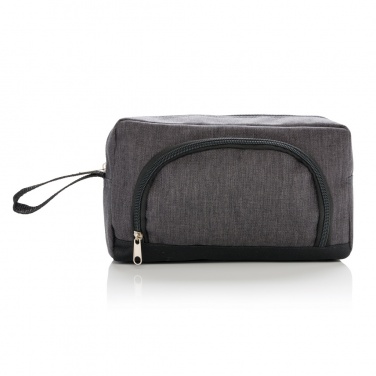 Logotrade advertising product image of: Classic two tone toiletry bag