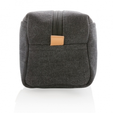 Logotrade corporate gift picture of: Canvas toiletry bag PVC free