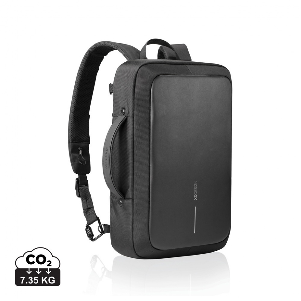 Logo trade promotional giveaway photo of: Bobby Bizz 2.0 anti-theft backpack & briefcase