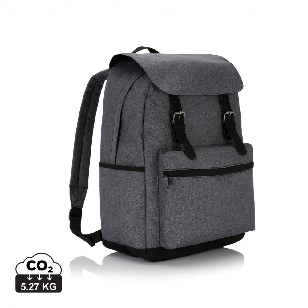 Logotrade corporate gift picture of: Laptop backpack with magnetic buckle straps