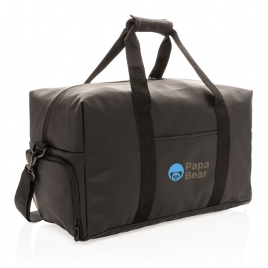 Logo trade promotional gifts picture of: Smooth PU weekend duffle