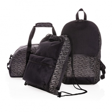 Logotrade corporate gift picture of: AWARE™ RPET Reflective weekend bag
