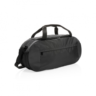 Logo trade business gifts image of: Impact AWARE™ RPET modern sports duffel