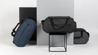 Logo trade promotional gift photo of: Impact AWARE™ RPET modern sports duffel