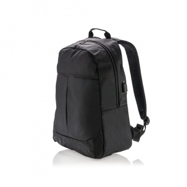 Logotrade advertising product image of: Power USB laptop backpack