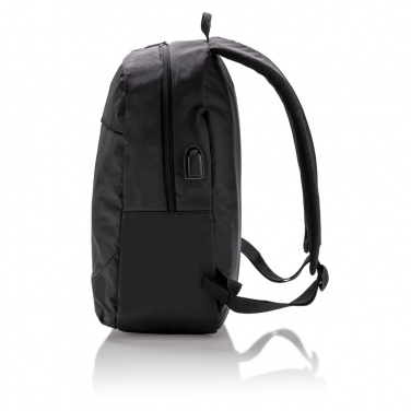 Logo trade corporate gifts picture of: Power USB laptop backpack