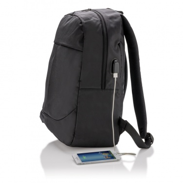 Logotrade promotional gift picture of: Power USB laptop backpack