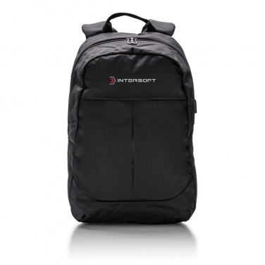 Logo trade business gift photo of: Power USB laptop backpack
