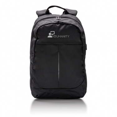 Logo trade promotional product photo of: Power USB laptop backpack